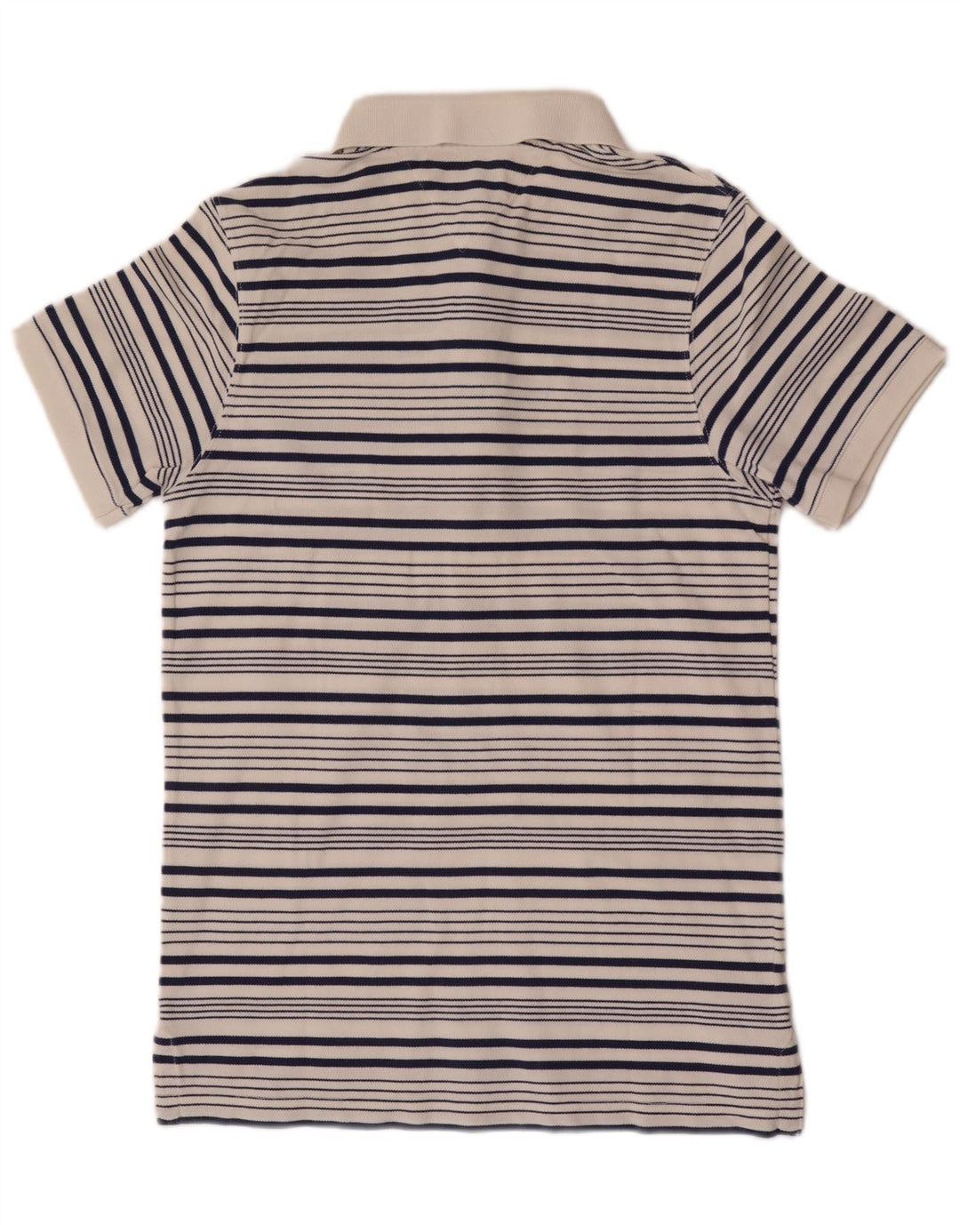 Tommy Hilfiger Mens Polo Shirt Medium White Striped