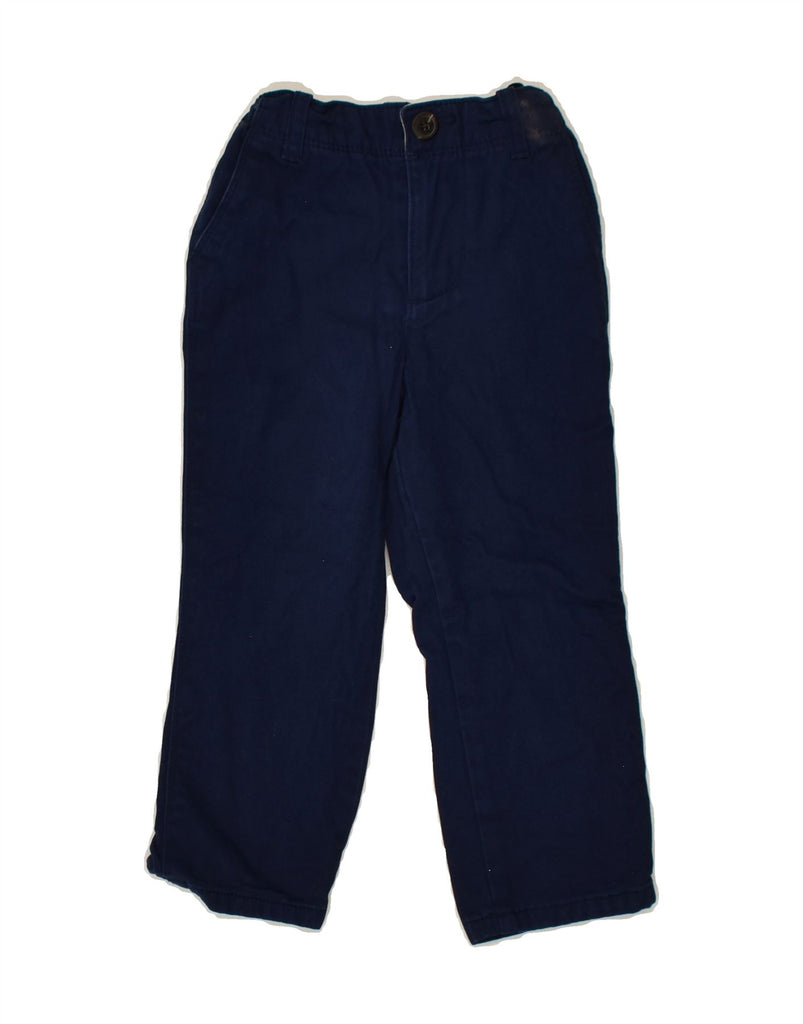 GAP Girls Straight Chino Trousers 2-3 Years W15 L14 Navy Blue Cotton | Vintage Gap | Thrift | Second-Hand Gap | Used Clothing | Messina Hembry 