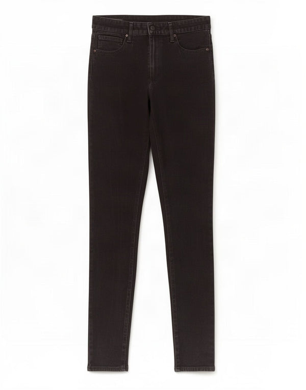 Levi's Womens 721 High Rise Skinny Jeans W29 L33 Black