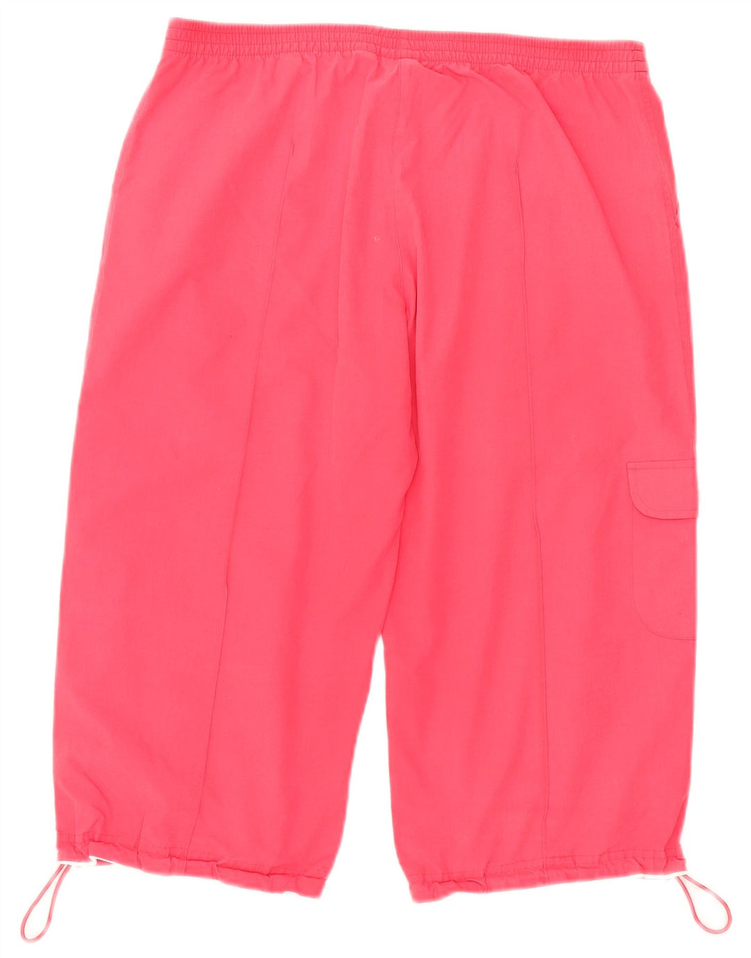 Adidas Womens Bermuda Cargo Shorts UK 14 Large W32  Pink Polyester