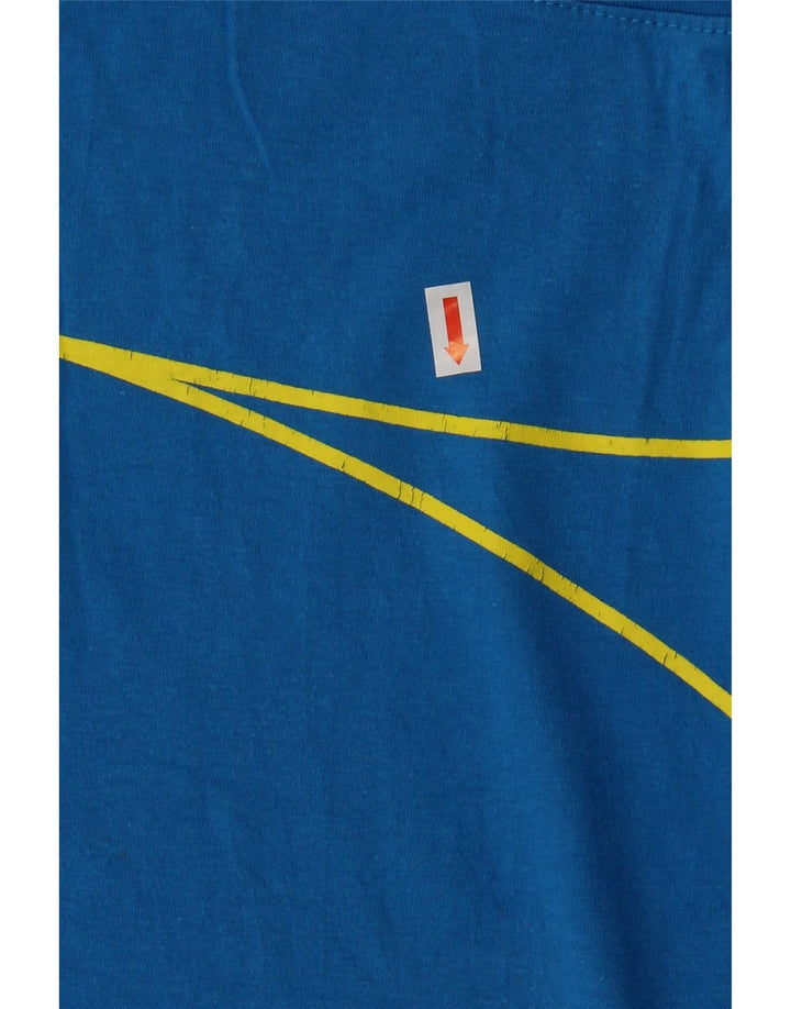 DIADORA Mens Graphic T-Shirt Top XL Blue