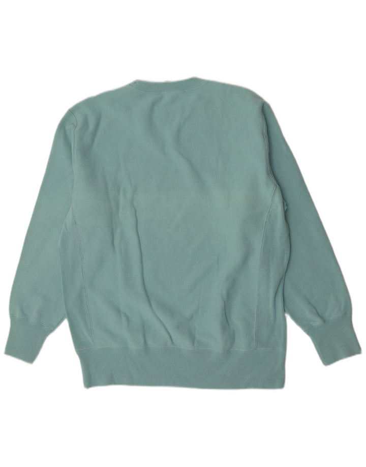 Champion Mens Graphic Sweatshirt Jumper XL Turquoise