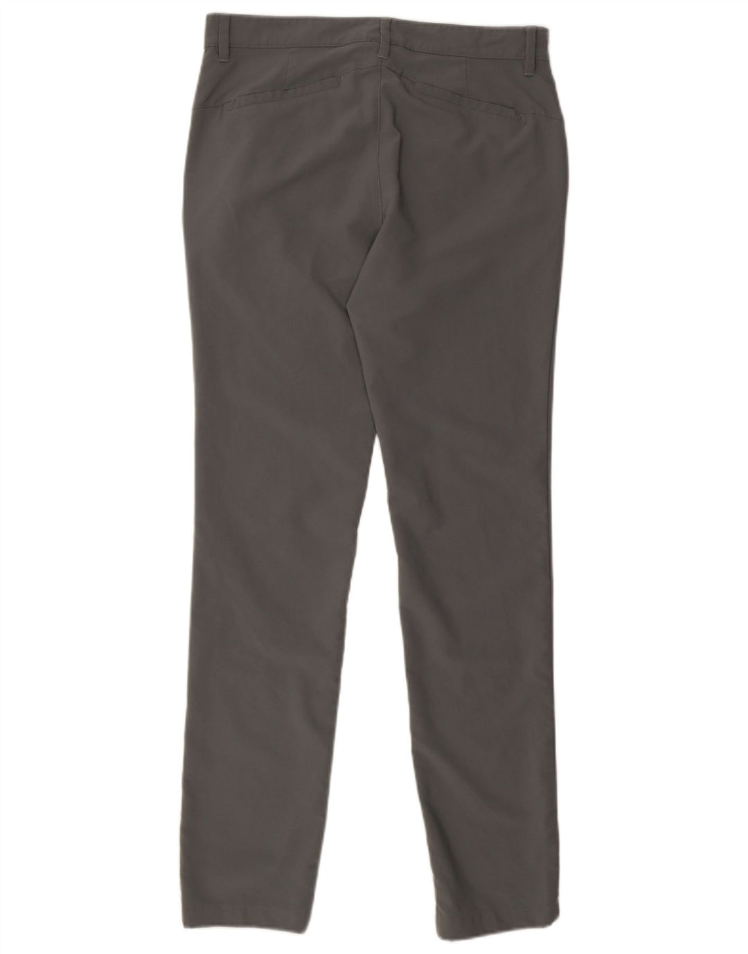Adidas Mens Skinny Chino Trousers W32 L34 Grey Polyester
