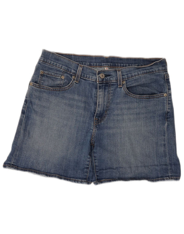 Levi's Womens Denim Shorts W30 Medium  Blue Cotton
