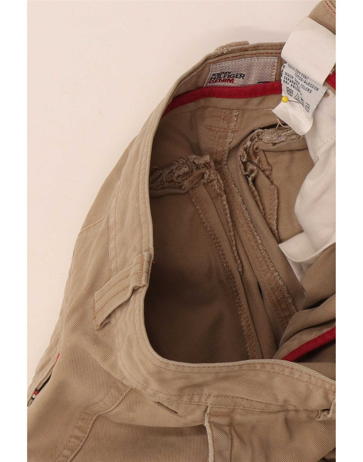Tommy Hilfiger Mens Joggers Cargo Trousers W30 L32 Beige