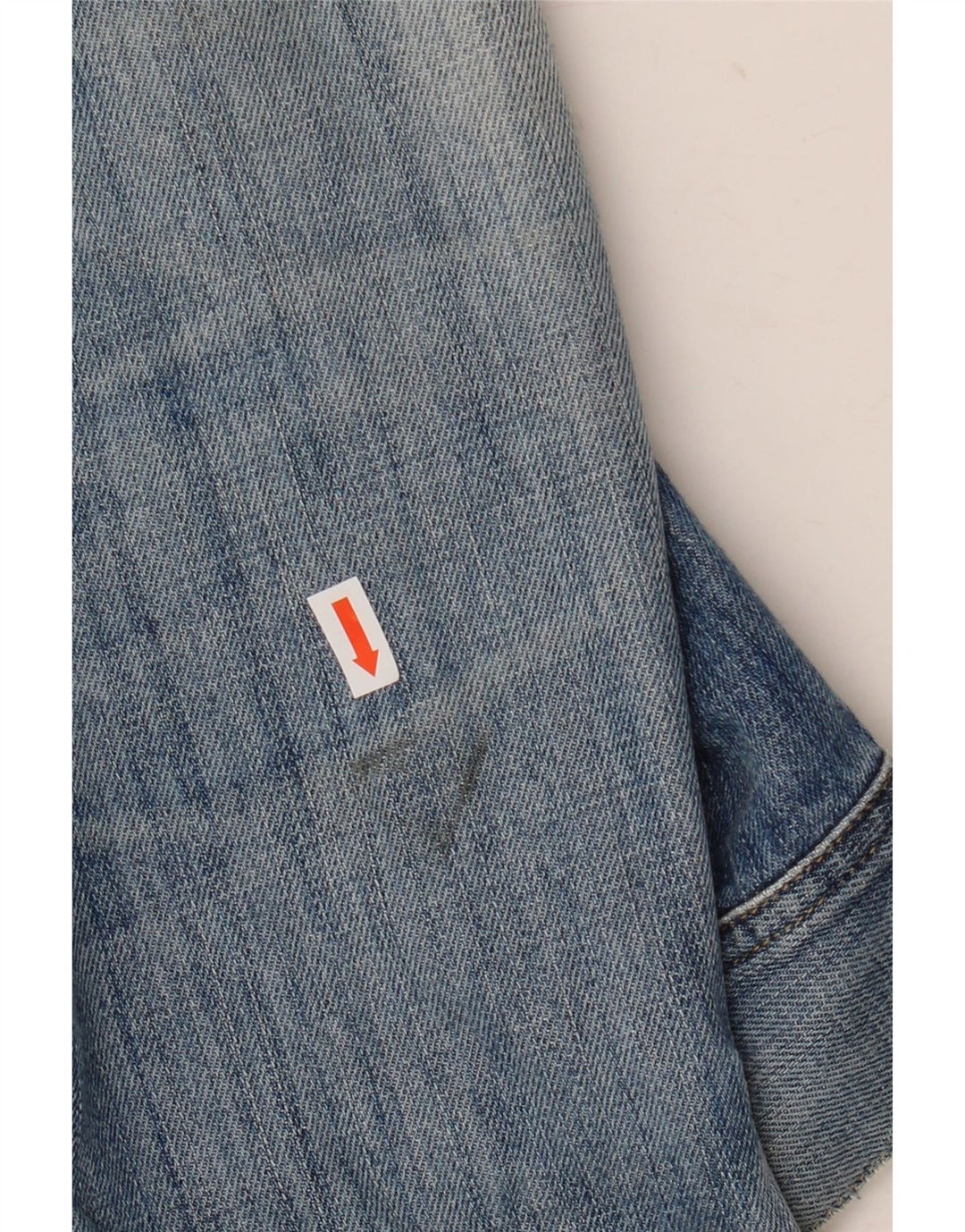 Lee Mens Denim Jacket UK 42 XL Blue Cotton