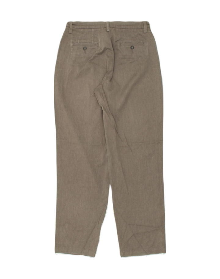 LEE Womens Tapered Casual Trousers US 12 Large  W32 L33  Grey Cotton | Vintage Lee | Thrift | Second-Hand Lee | Used Clothing | Messina Hembry 