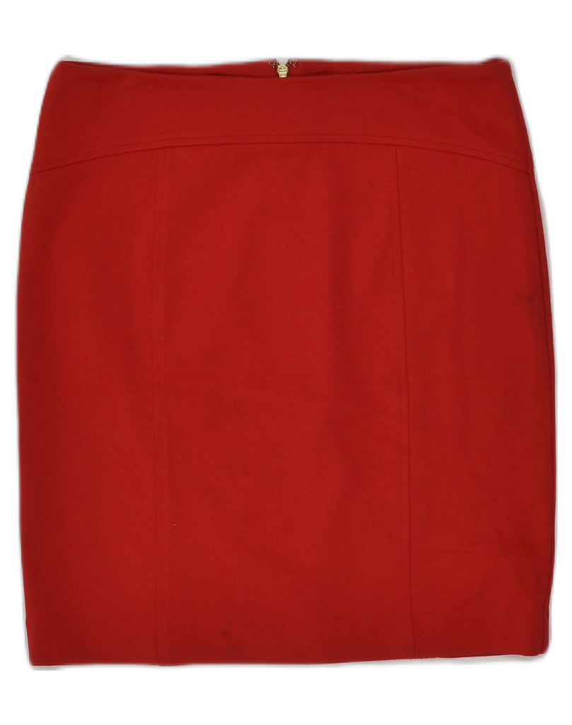 MICHAEL KORS Womens Straight Skirt US 6 Medium W32 Red | Vintage Michael Kors | Thrift | Second-Hand Michael Kors | Used Clothing | Messina Hembry 