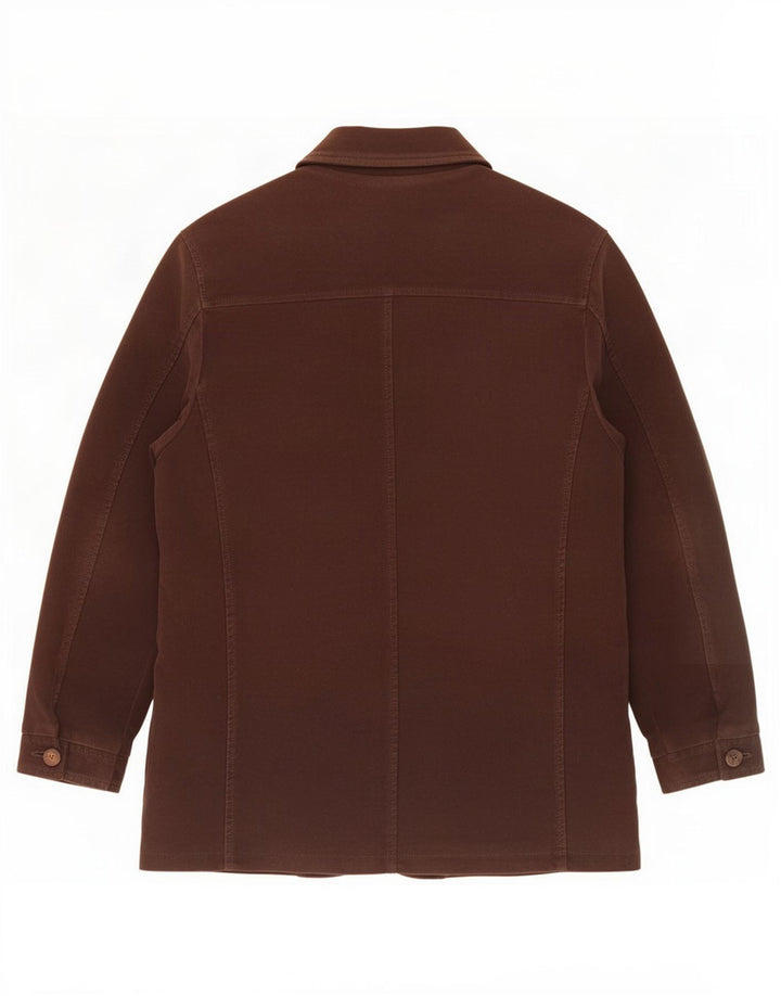Henry Cottons Mens Utility Jacket IT 46 Small Brown