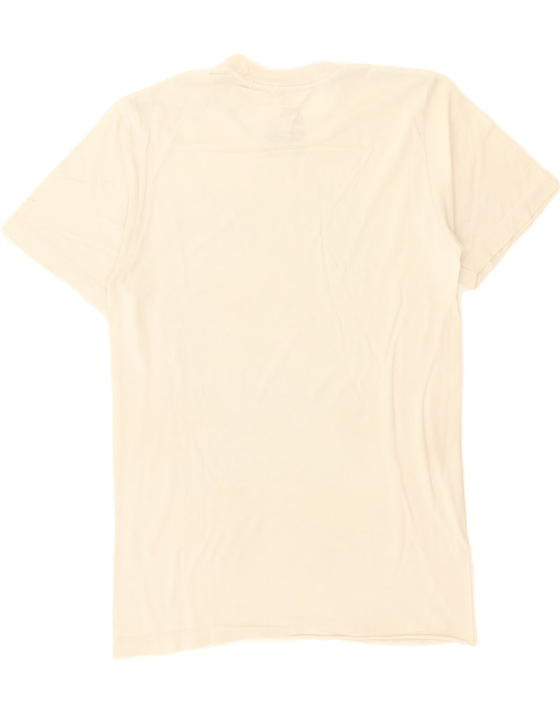 NIKE Mens Standard Fit Graphic T-Shirt Top XS White Cotton Vintage Nike and Second-Hand Nike from Messina Hembry 