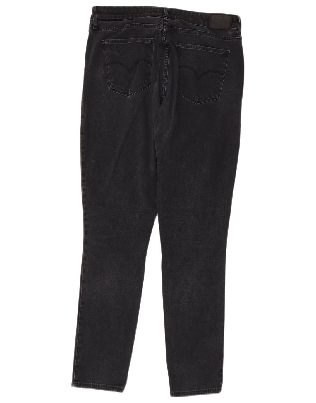 LEVI'S Womens 721 High Rise Skinny Jeans W33 L30 Grey Cotton