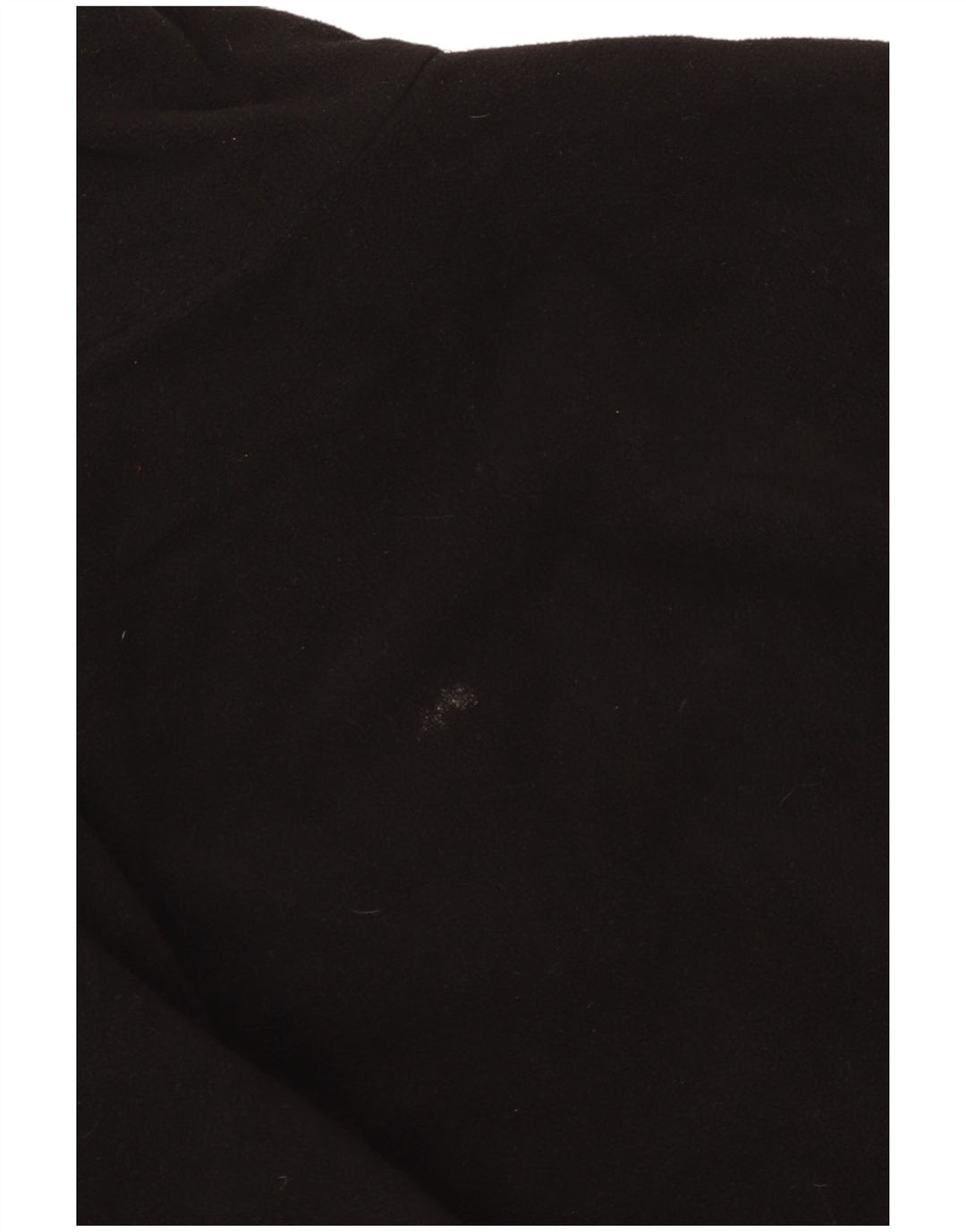 Lotto Womens Zip Neck Fleece Jumper UK 10 Small Black Polyester