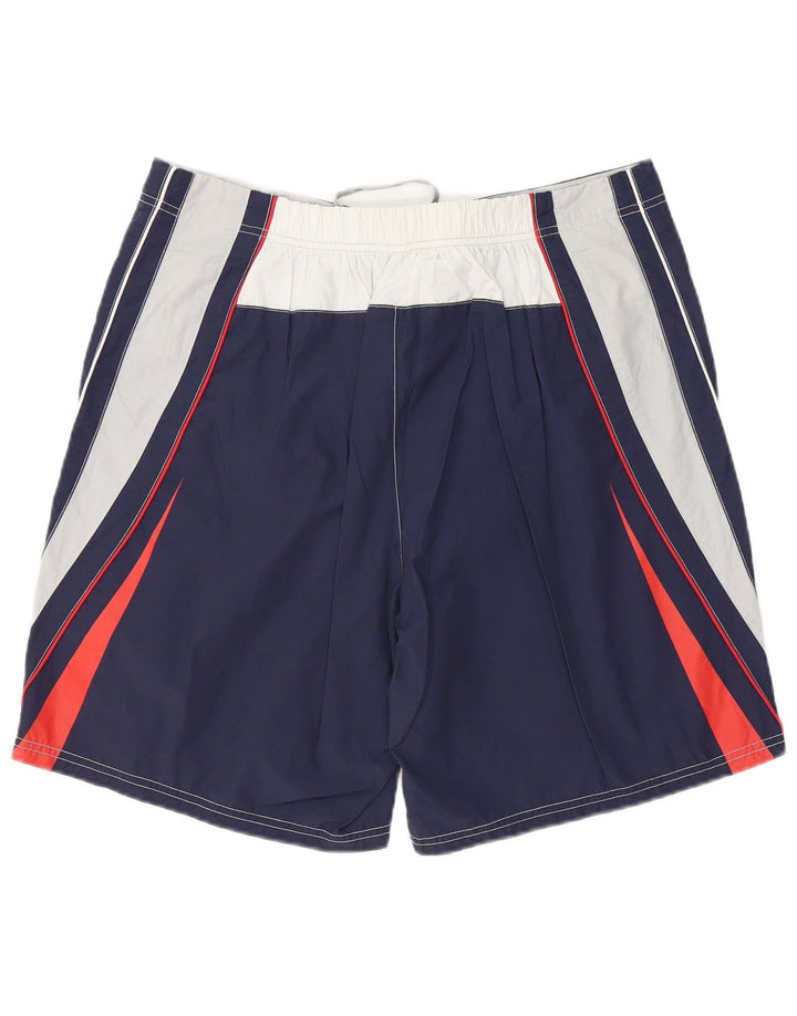 Fila Mens Graphic Swimming Shorts 2XL Navy Blue Colourblock Polyester