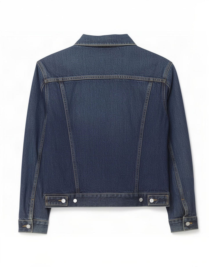 Diesel Womens Denim Jacket UK 14 Large Blue Cotton
