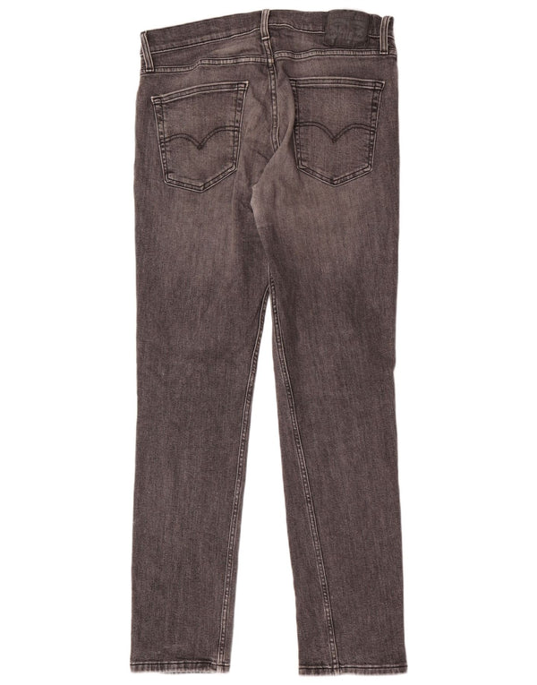 Levi's Mens 511 Slim Jeans W36 L33 Grey Cotton