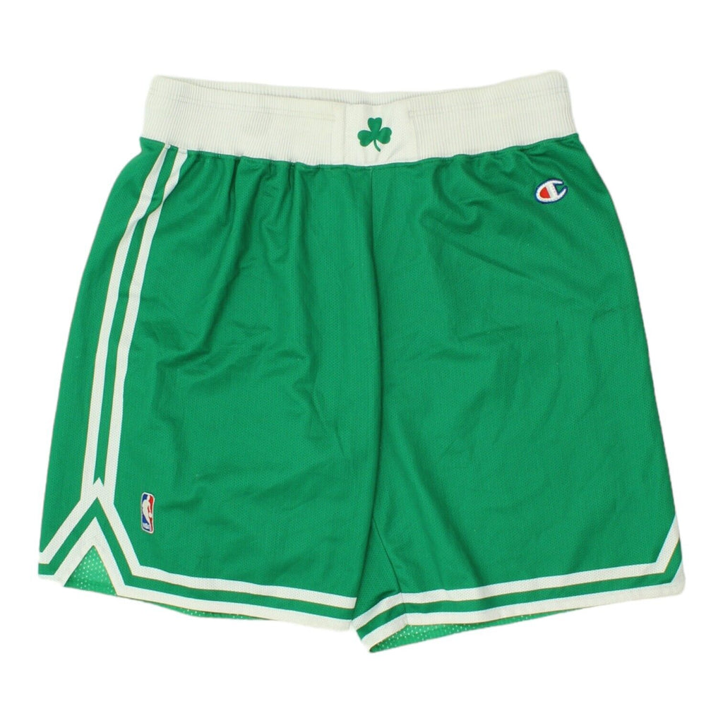 Boston Celtics Mens Green Champion Shorts | Vintage 90s NBA Basketball US Sports | Vintage Messina Hembry | Thrift | Second-Hand Messina Hembry | Used Clothing | Messina Hembry 