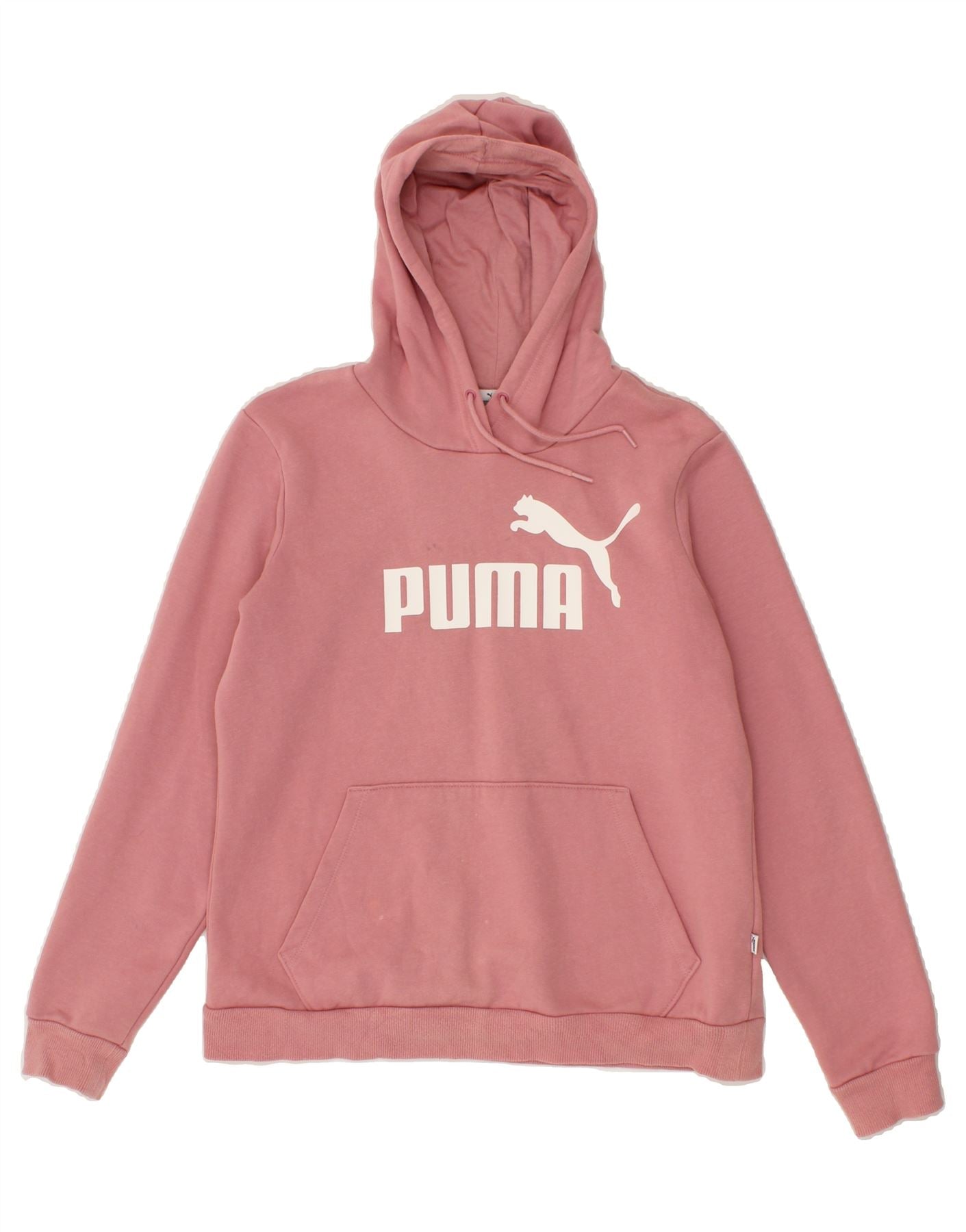 Pink puma hoodie hotsell