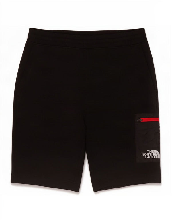 The North Face Boys Cargo Sport Shorts 11-12 Years Large Black Polyester