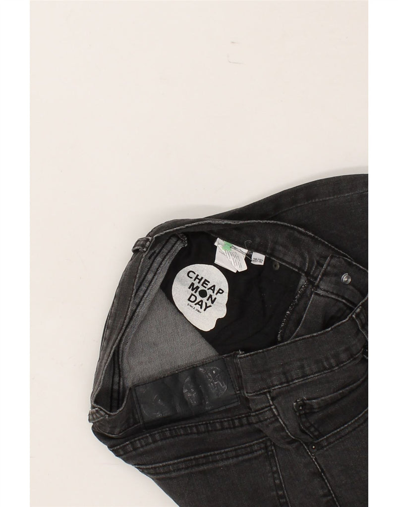 CHEAP MONDAY Womens Skinny Jeans W28 L32  Grey Cotton Vintage Cheap Monday and Second-Hand Cheap Monday from Messina Hembry 