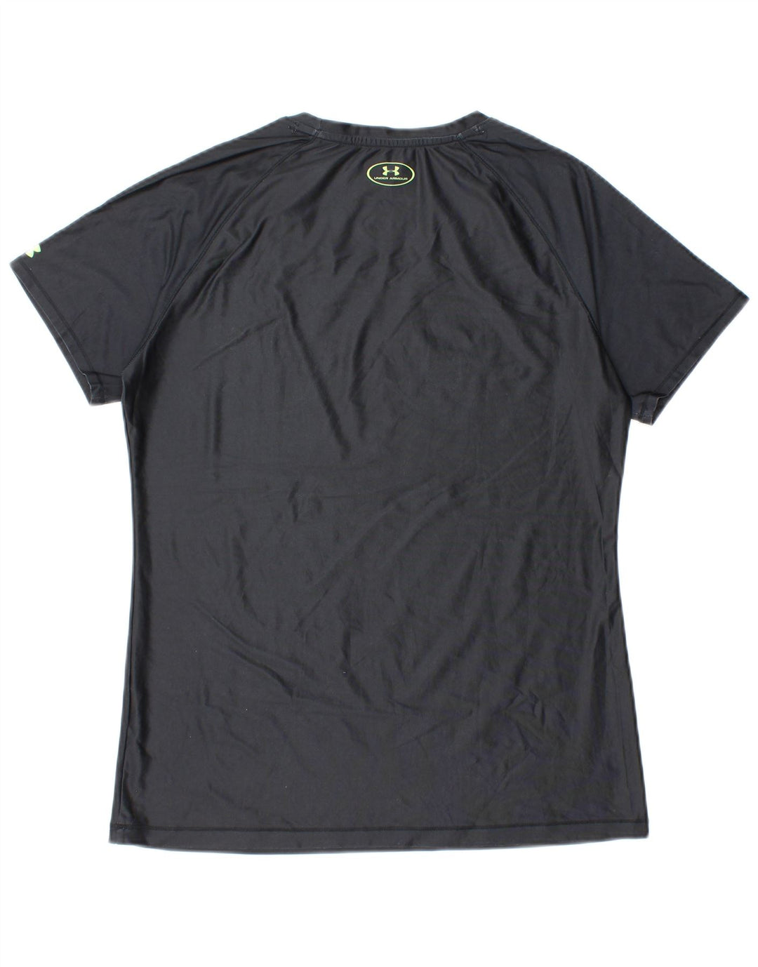 Under Armour Mens Heat Gear Graphic T-Shirt Top Medium Black