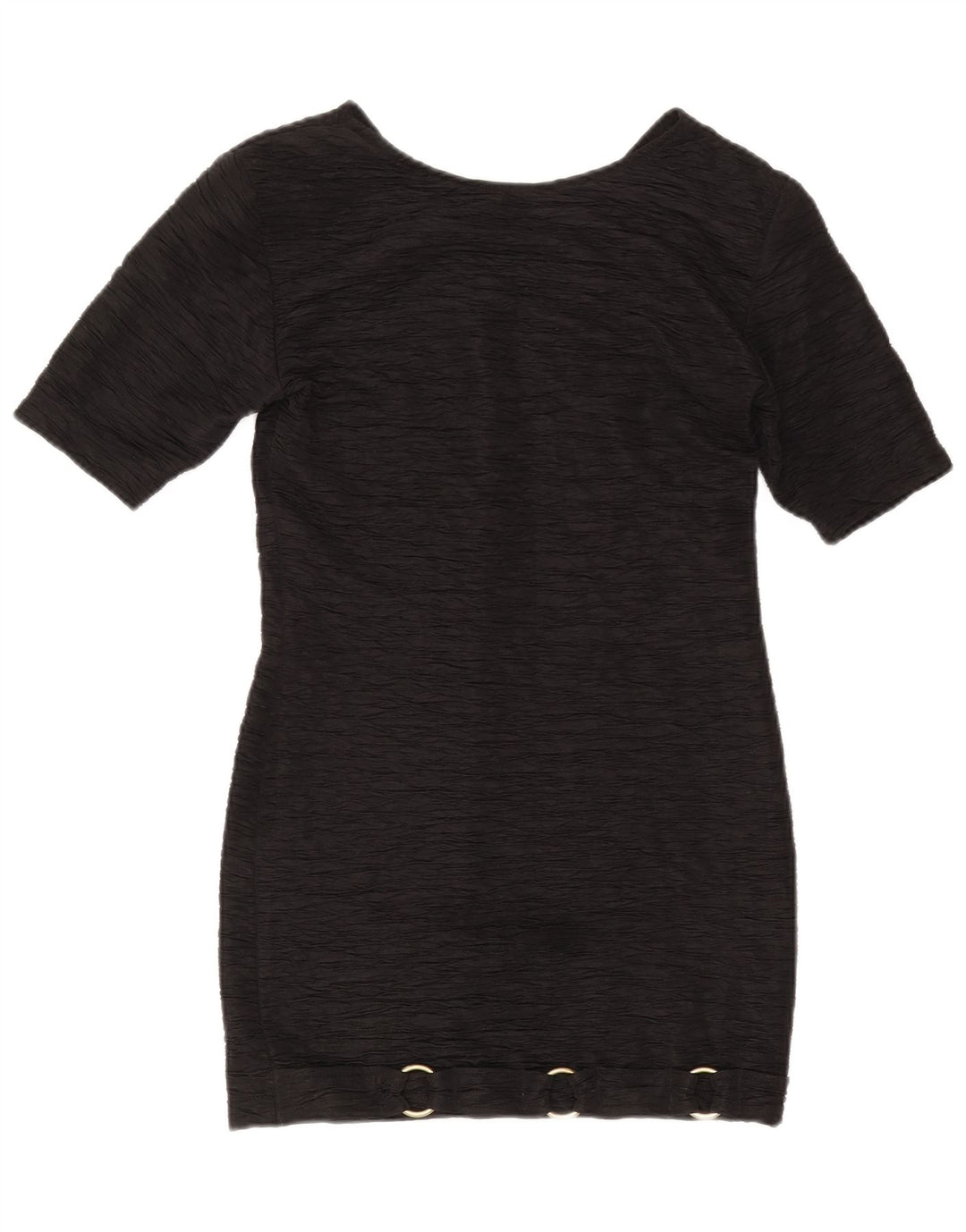 Vintage Womens Sheath Dress US 2 XS Black Polyester