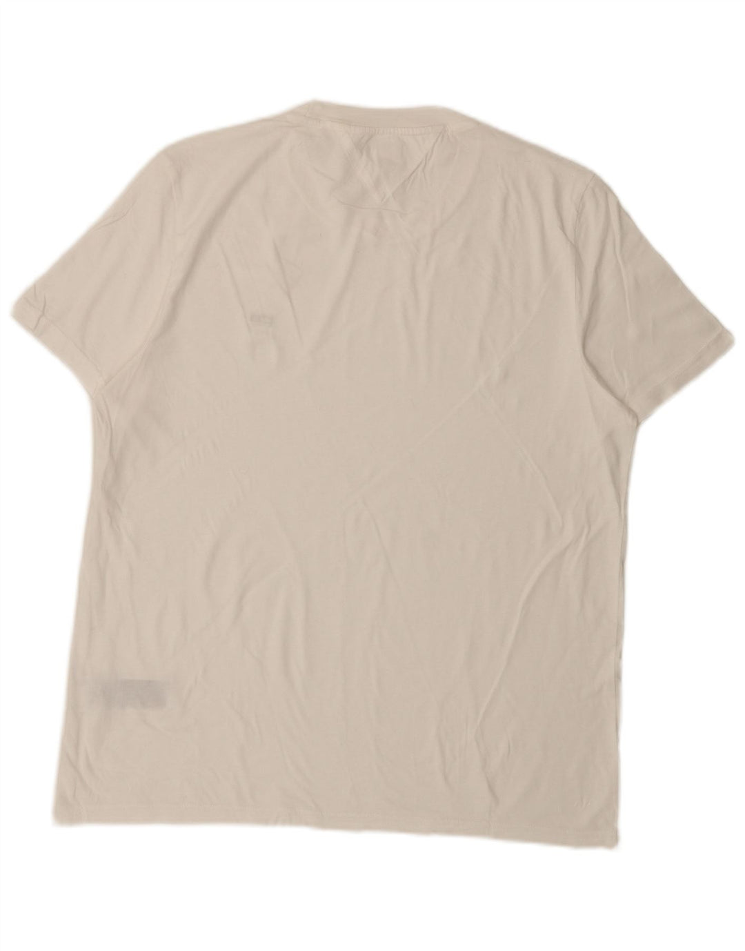 Tommy Hilfiger Mens T-Shirt Top 2XL White Cotton