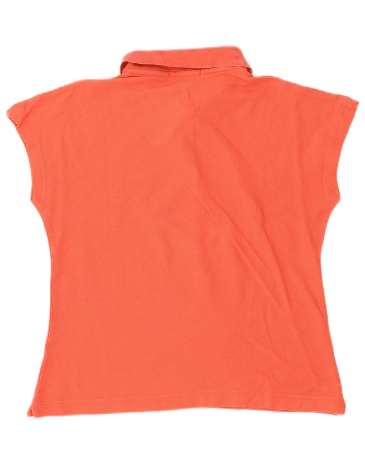 Fila Womens Polo Shirt IT 46 Large Orange