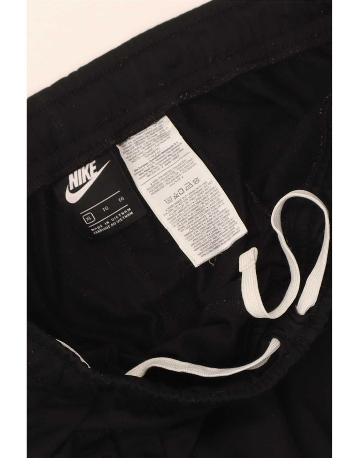 Nike Mens Tracksuit Trousers Joggers XL Black Polyester
