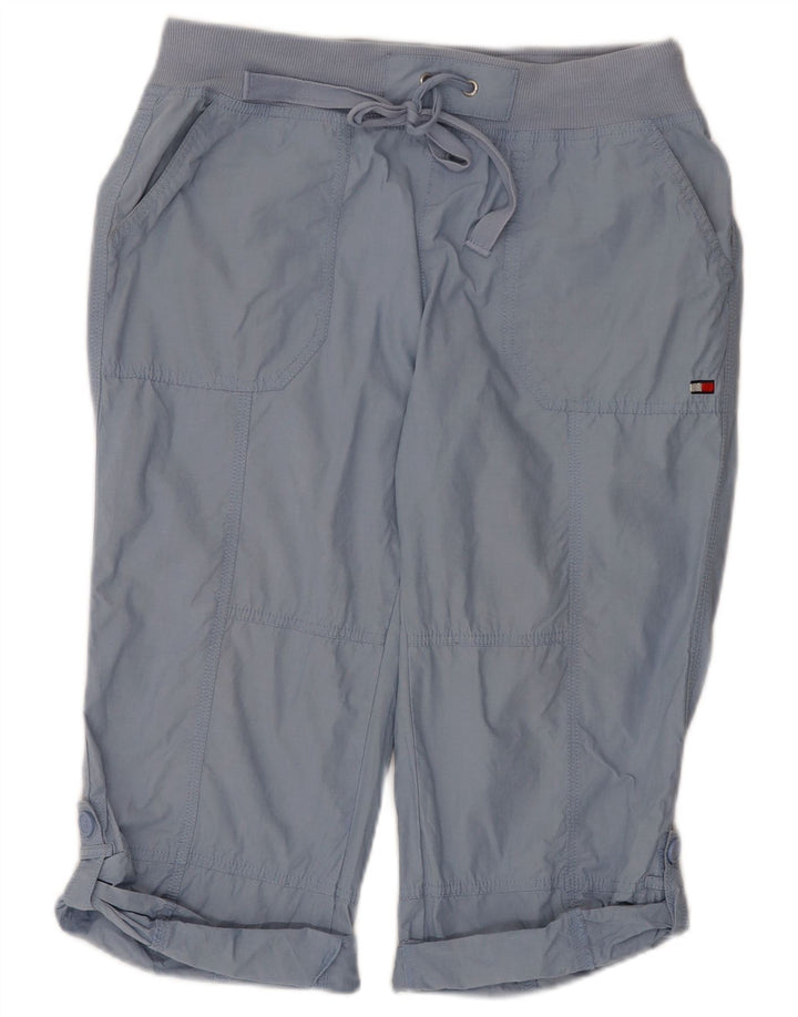 Tommy Hilfiger Womens Capri Trousers Medium W30 L22 Blue Cotton