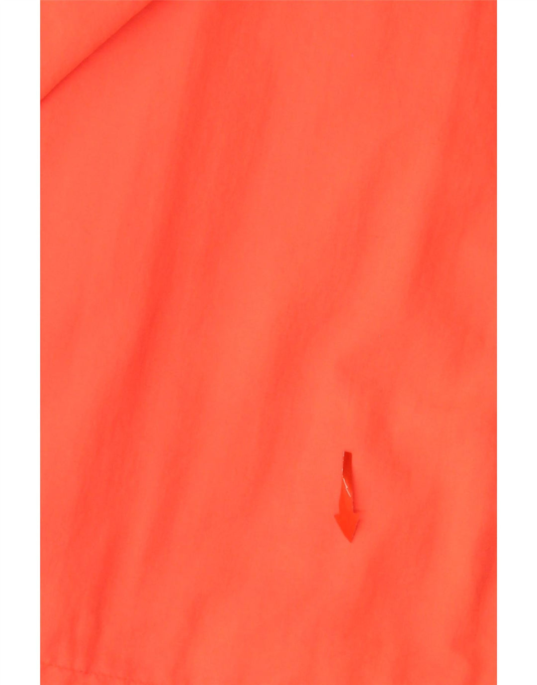 SUPERDRY Mens Hooded Rain Jacket UK 34 XS Orange Colourblock Nylon