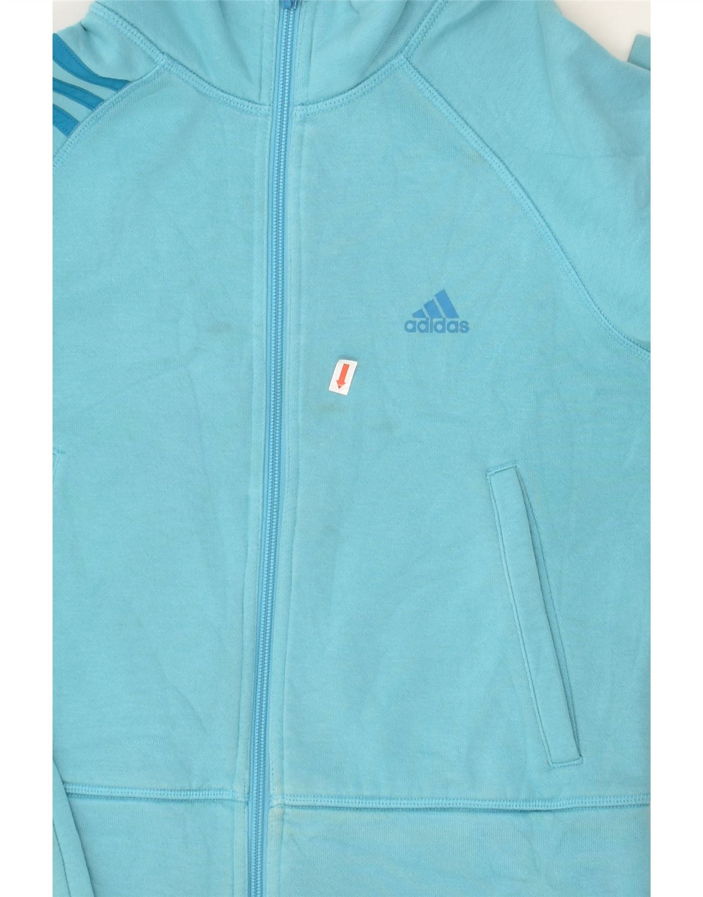 Store Vintage Adidas Women’s Baby Blue Tracksuit Size Medium