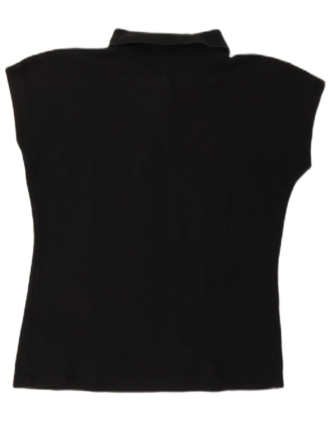 Fila Womens Polo Shirt IT 46 Large Black Cotton