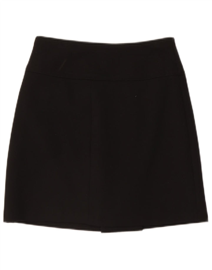 Tommy Hilfiger Womens Mini Skirt US 4 Small W26 Black Viscose