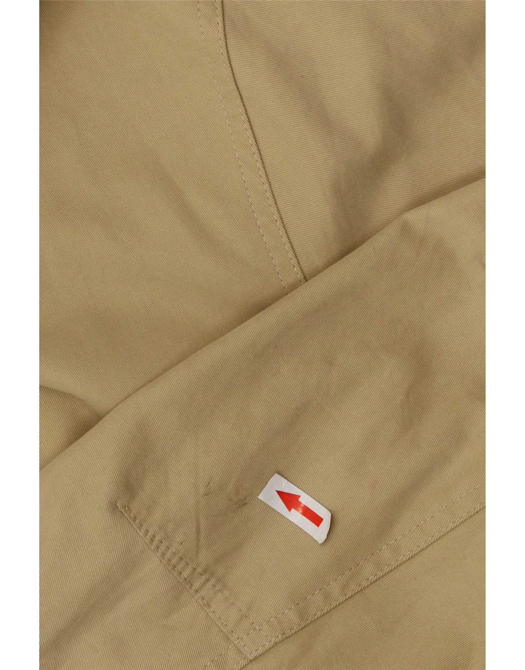 Amerigo Vespucci Mens Bomber Jacket UK 44 2XL Beige Polyester