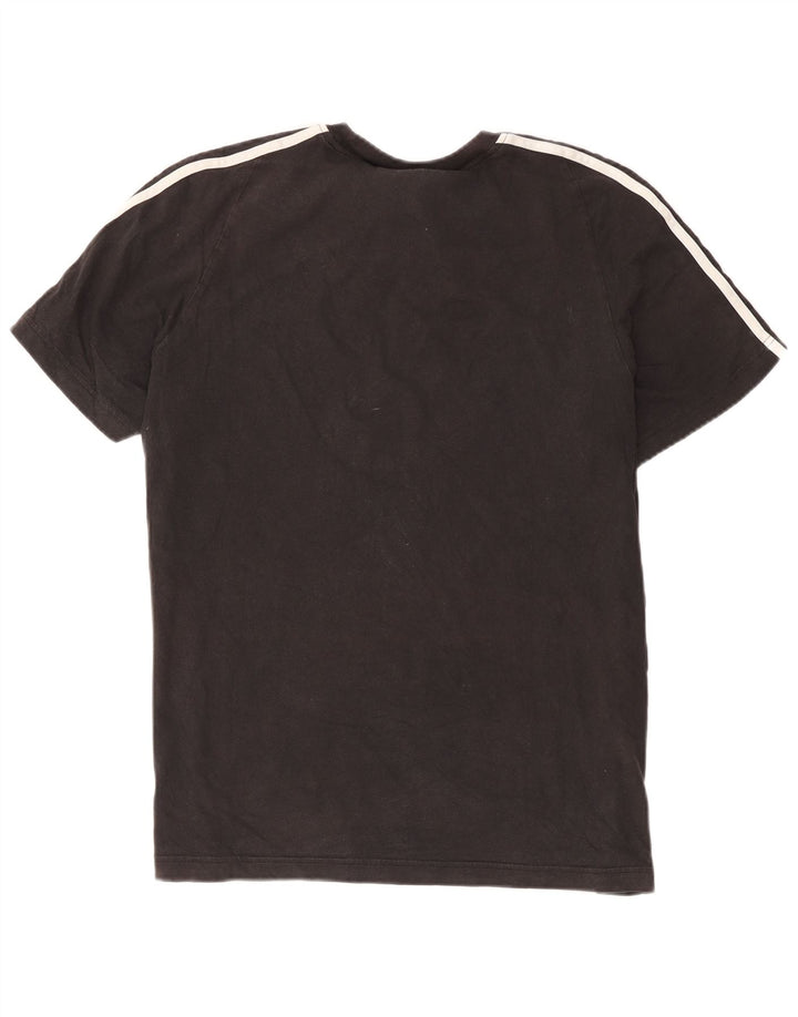 Adidas Mens T-Shirt Top XL Black Cotton