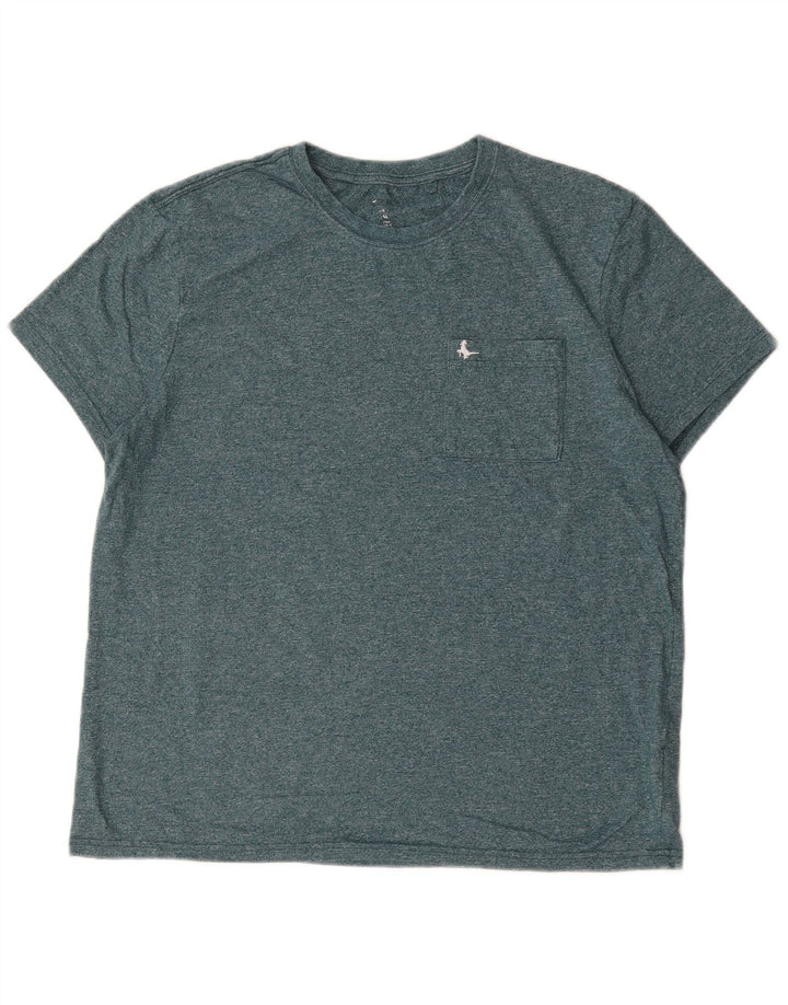 Jack Wills Mens T-Shirt Top XL Green Polyester
