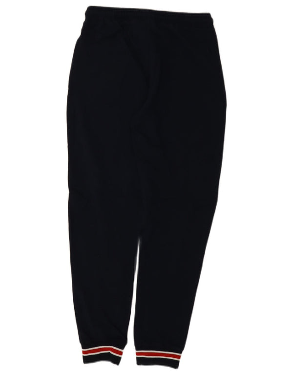 Fila Womens Tracksuit Trousers Joggers UK 8 Small Navy Blue Colourblock