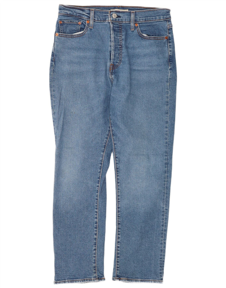 Levi's Womens Wedgie Straight Jeans W31 L28 Blue