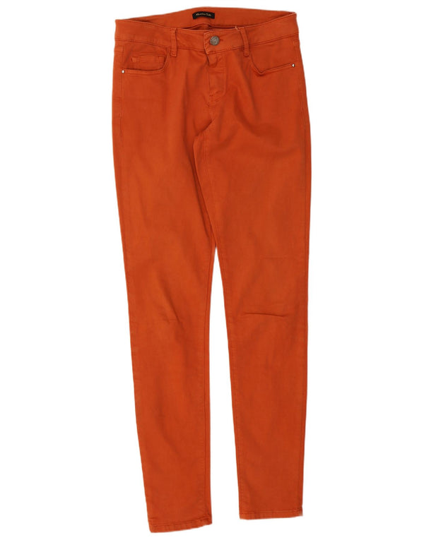 Massimo Dutti Womens Skinny Jeans EU 38 Small W28 L29 Orange