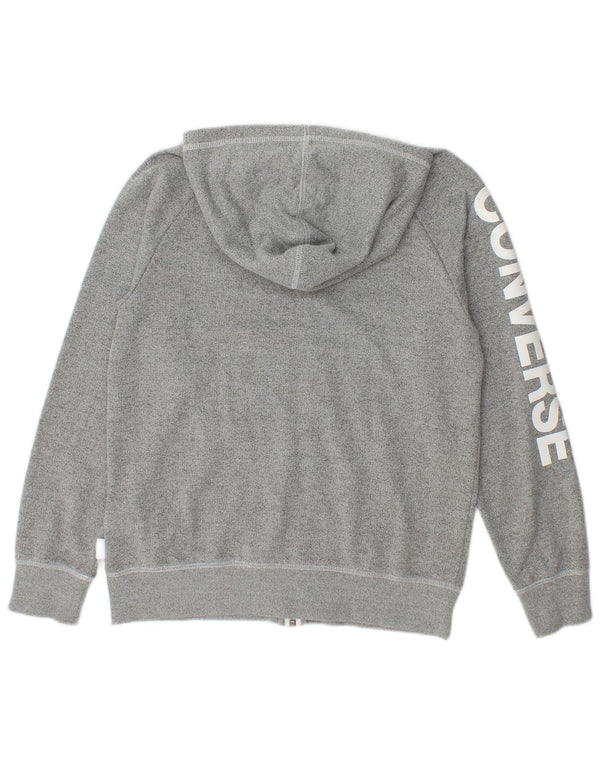 Converse Boys Chuck Taylor Zip Hoodie Sweater 12-13 Years Large Grey
