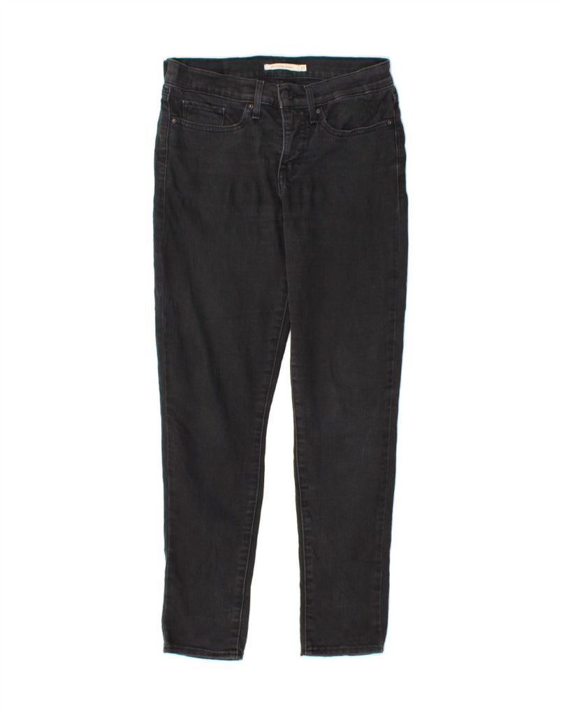 LEVI'S Womens 311 Shaping Skinny Jeans W27 L28 Black Cotton Vintage Levi's and Second-Hand Levi's from Messina Hembry 