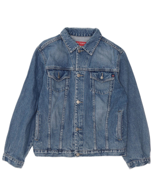 Wild Jeans Womens Denim Jacket UK 18 XL Blue Cotton