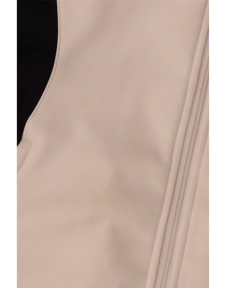 Jako Mens Hooded Tracksuit Top Jacket Medium White Colourblock Polyester