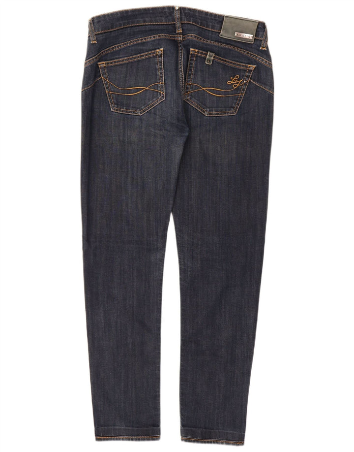 Liu Jo Womens Slim Jeans W32 L30 Blue Cotton