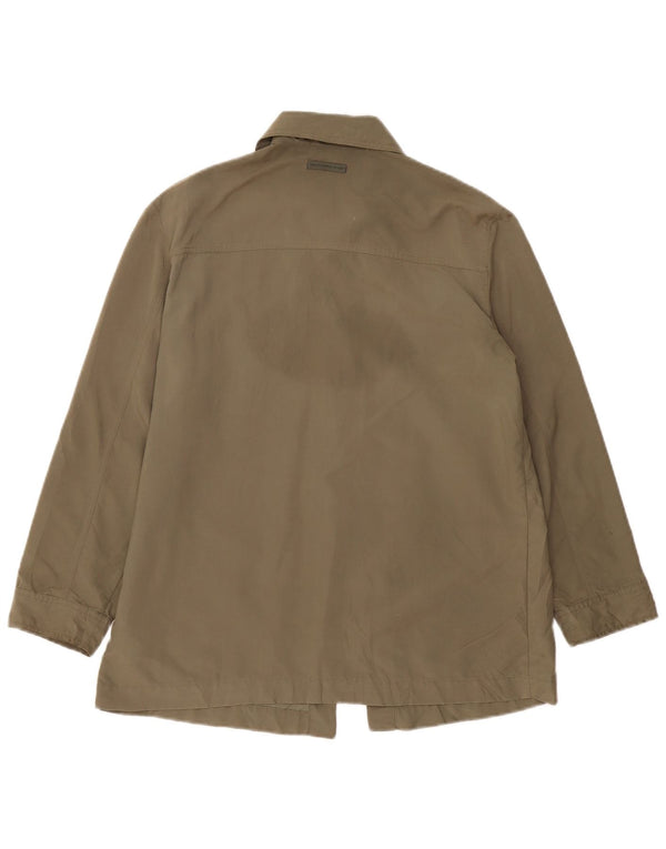 Trussardi Womens Utility Jacket IT 42 Medium Khaki