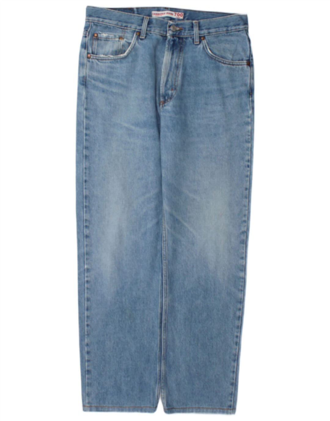 Carrera Mens 700 Regular Straight Jeans  W32 L31 Blue