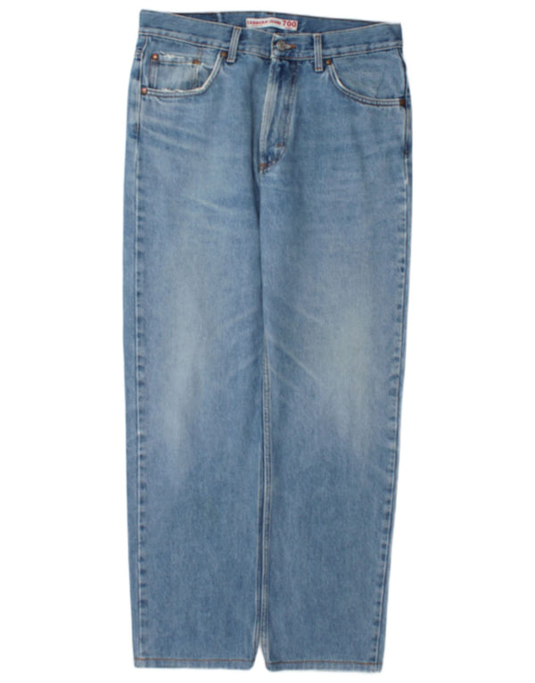 Carrera Mens 700 Regular Straight Jeans  W32 L31 Blue