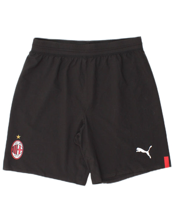 Puma Mens AC Milan Sport Shorts Medium  Black Polyester