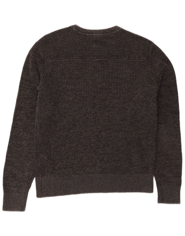 Gap Mens Crew Neck Jumper Sweater XS Grey Cotton