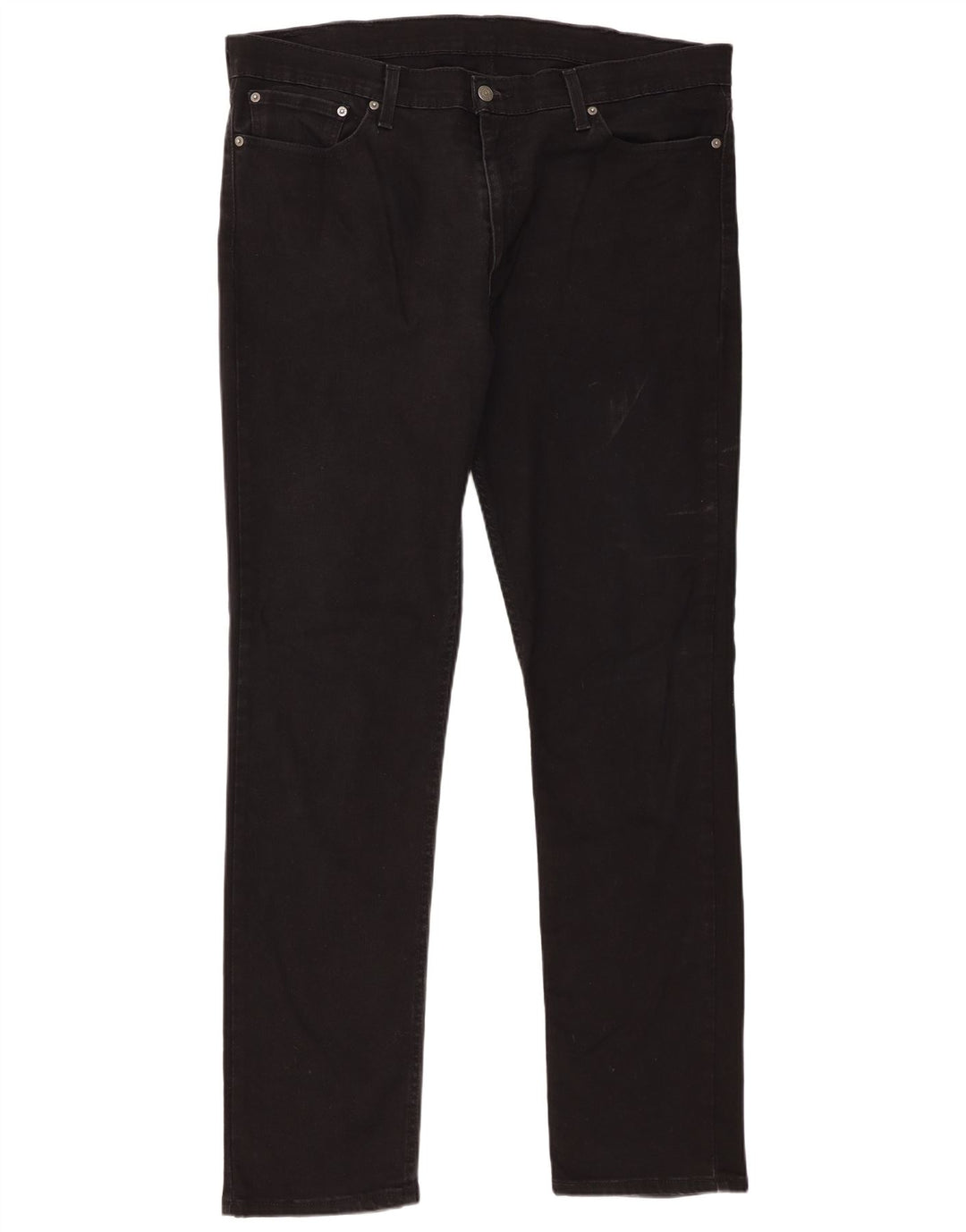 Levi's Mens 511 Slim Jeans W38 L34 Black Cotton